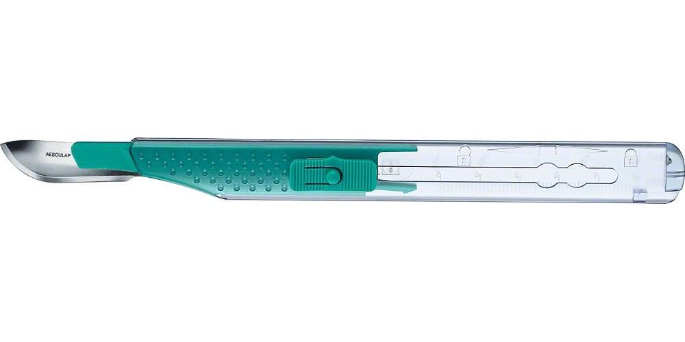 AESCULAP Aesculap Sicherheitsskalpell Fig. 21 PK 10 steril, Carbonstahl