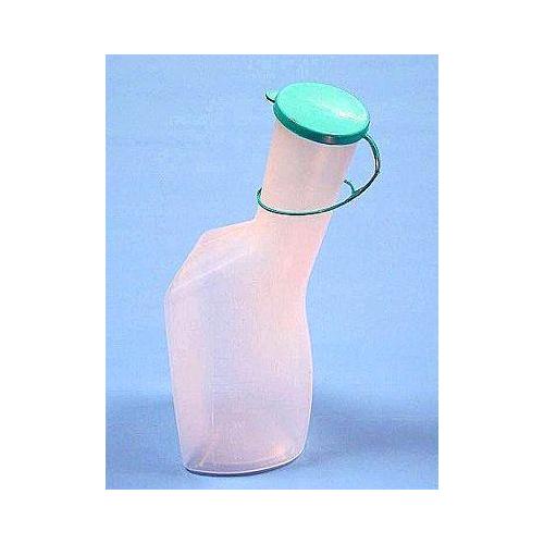 AMEFA medimex Langhals-Urinflasche f.Männer PP 1000ml, m. Deckel, desinfizierbar