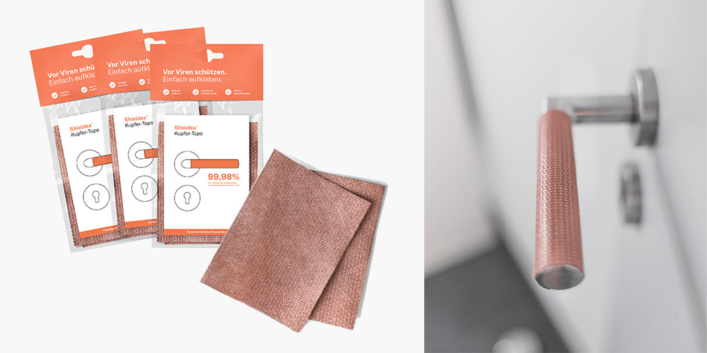 Kupfer-Tape für Ihr Hygienekonzept