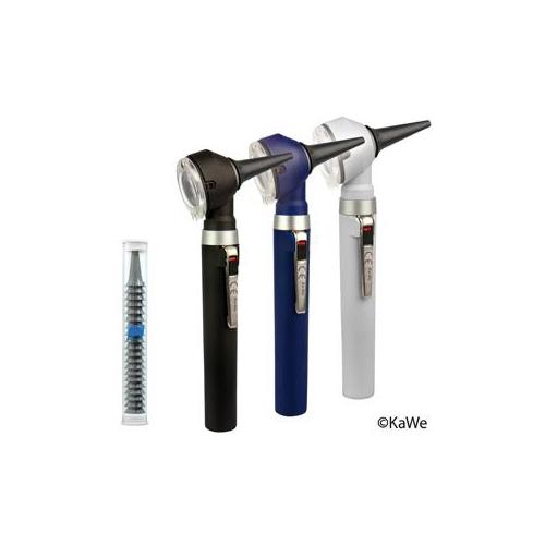 KIRCHNER & WILHELM (KIRC) Piccolight C Otoskop 2,5V sky mit Ohrtrichtern, Stofftasche