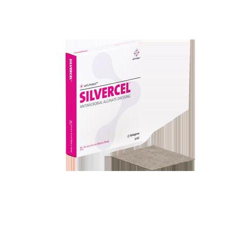 Solventum Germany GmbH Silvercel 5x5cm steril AP 10 Hydroalg.-Verband m. silber