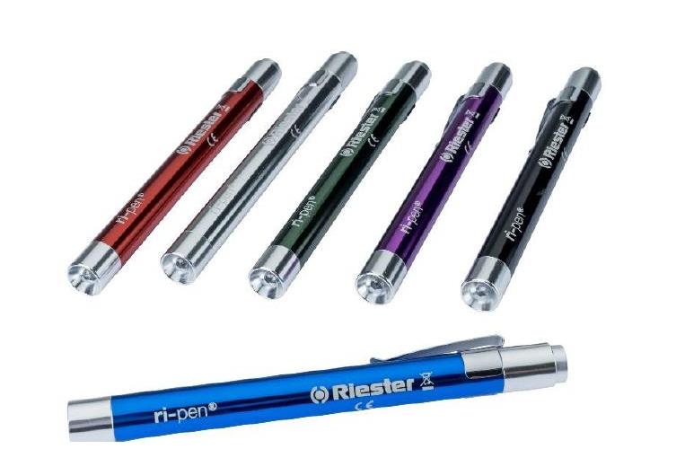 RIESTER ri-pen Diagnostikleuchte blau f. medizinische Diagnose m.LED-Beleucht