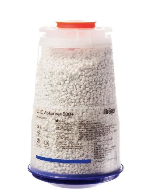 DRAEGER MEDICAL Atemkalk CLIC Absorber 800 plus AP 6 1,2 Liter