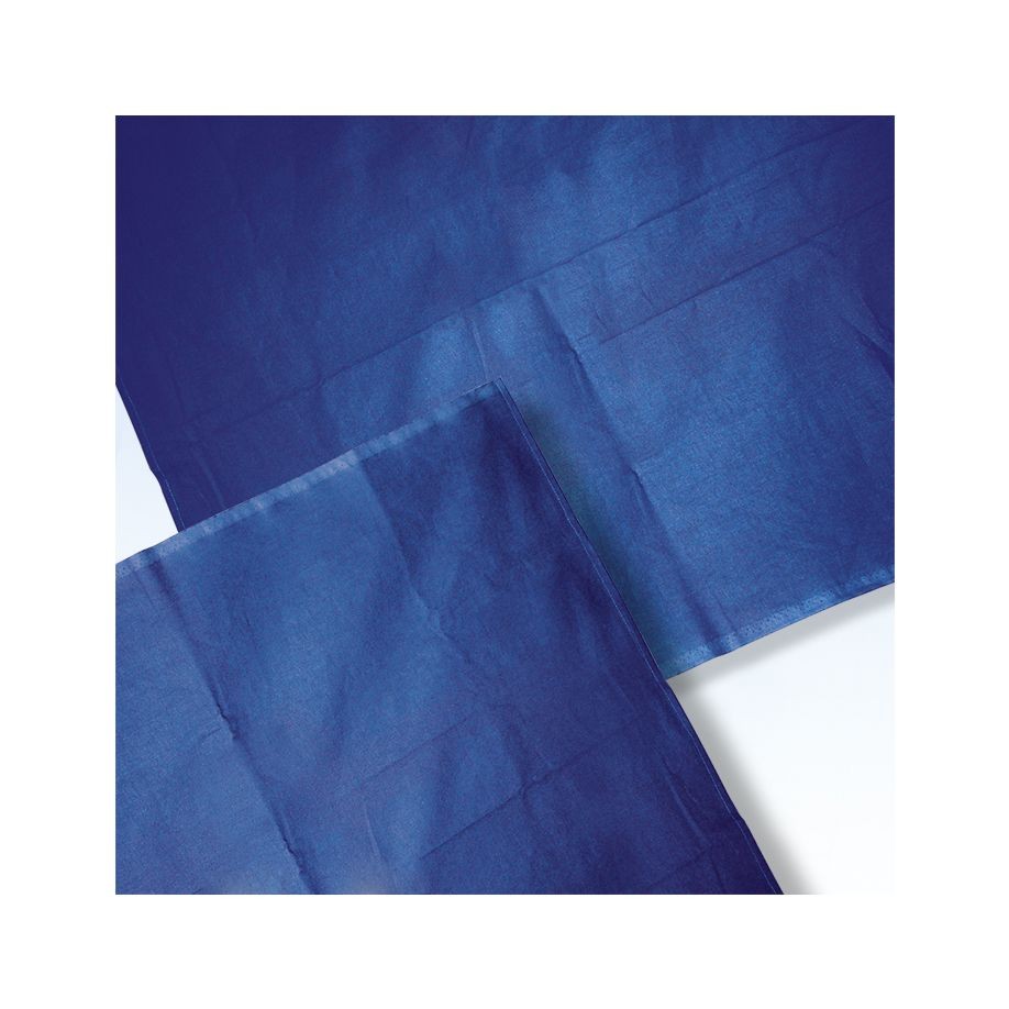 Abdecktuch 160 x 200 cm kornblau 100 % Baumwolle