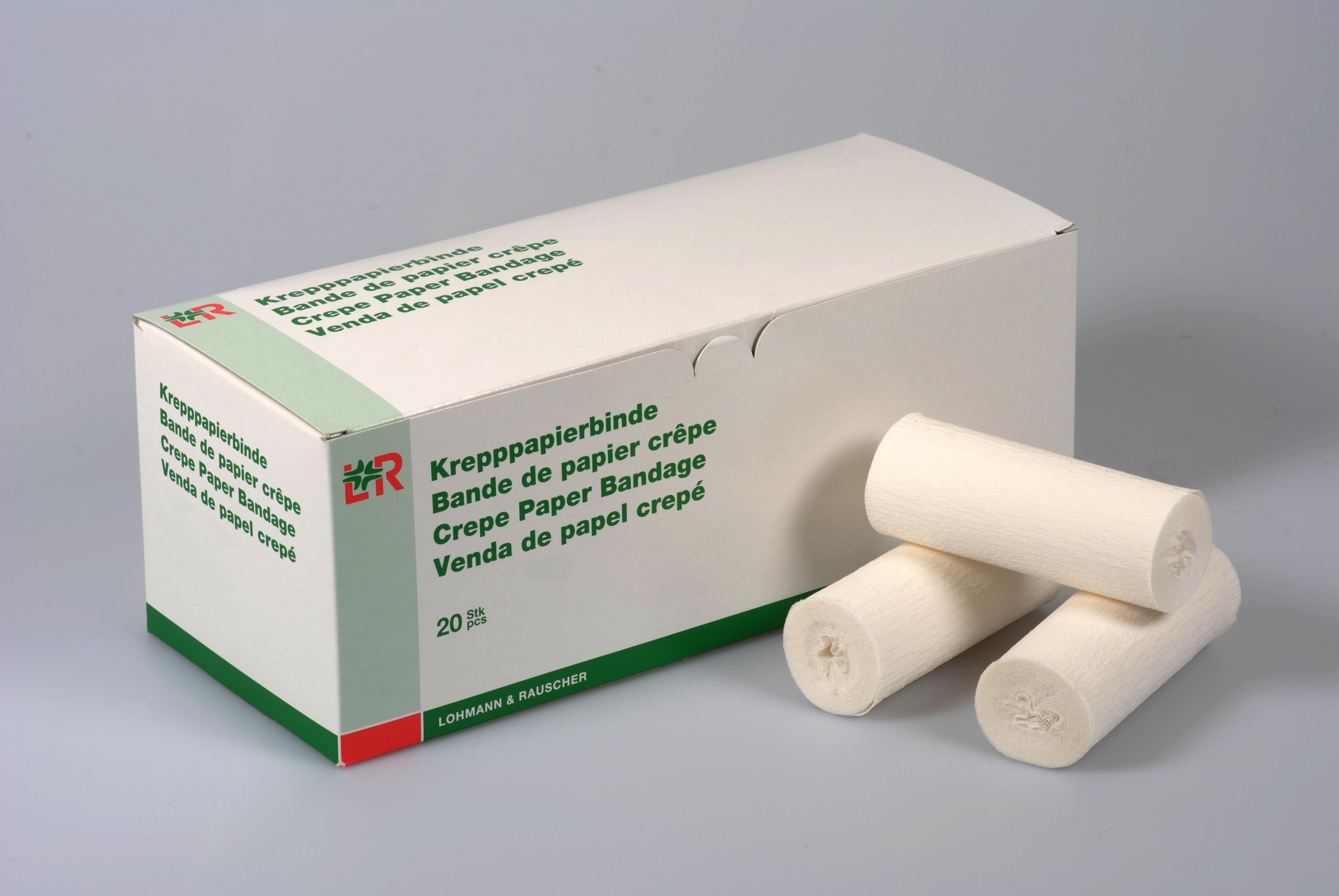 Krepppapierbinde 12cmx4m, 20 Stk.