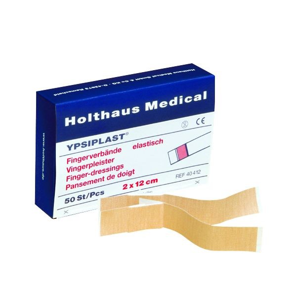 Ypsiplast Fingerverb. 2x12cm 50St. elastisch