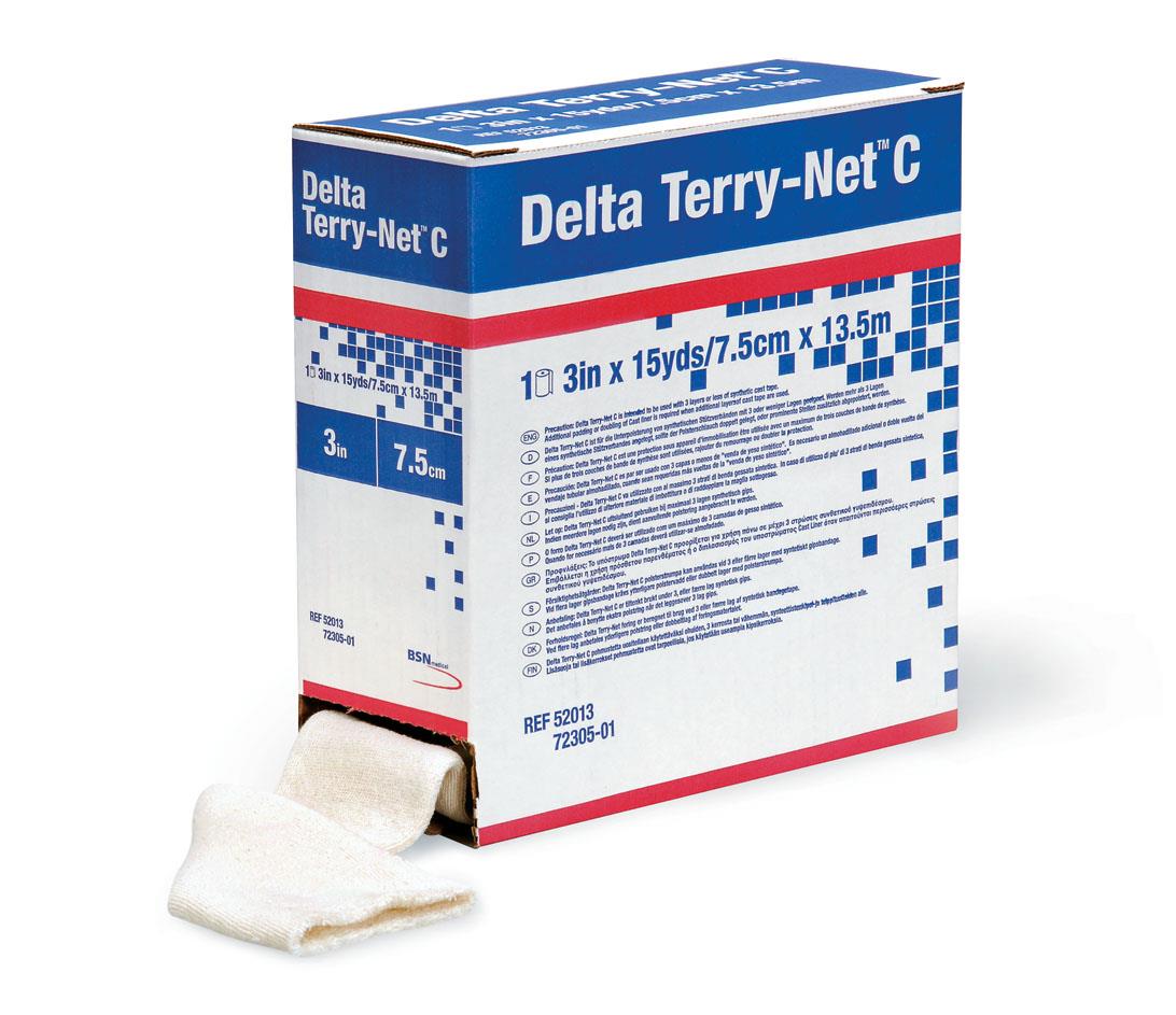 Delta-Terry-Net C Frotteeschlauch AP 1 12,7cm x 13,7m Baumwolle