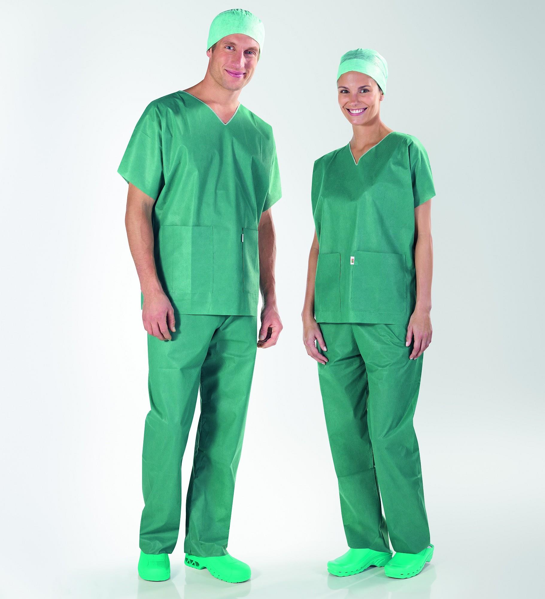 Sentinex Bereichskleidung Set Größe XS, grün, 50 Stk