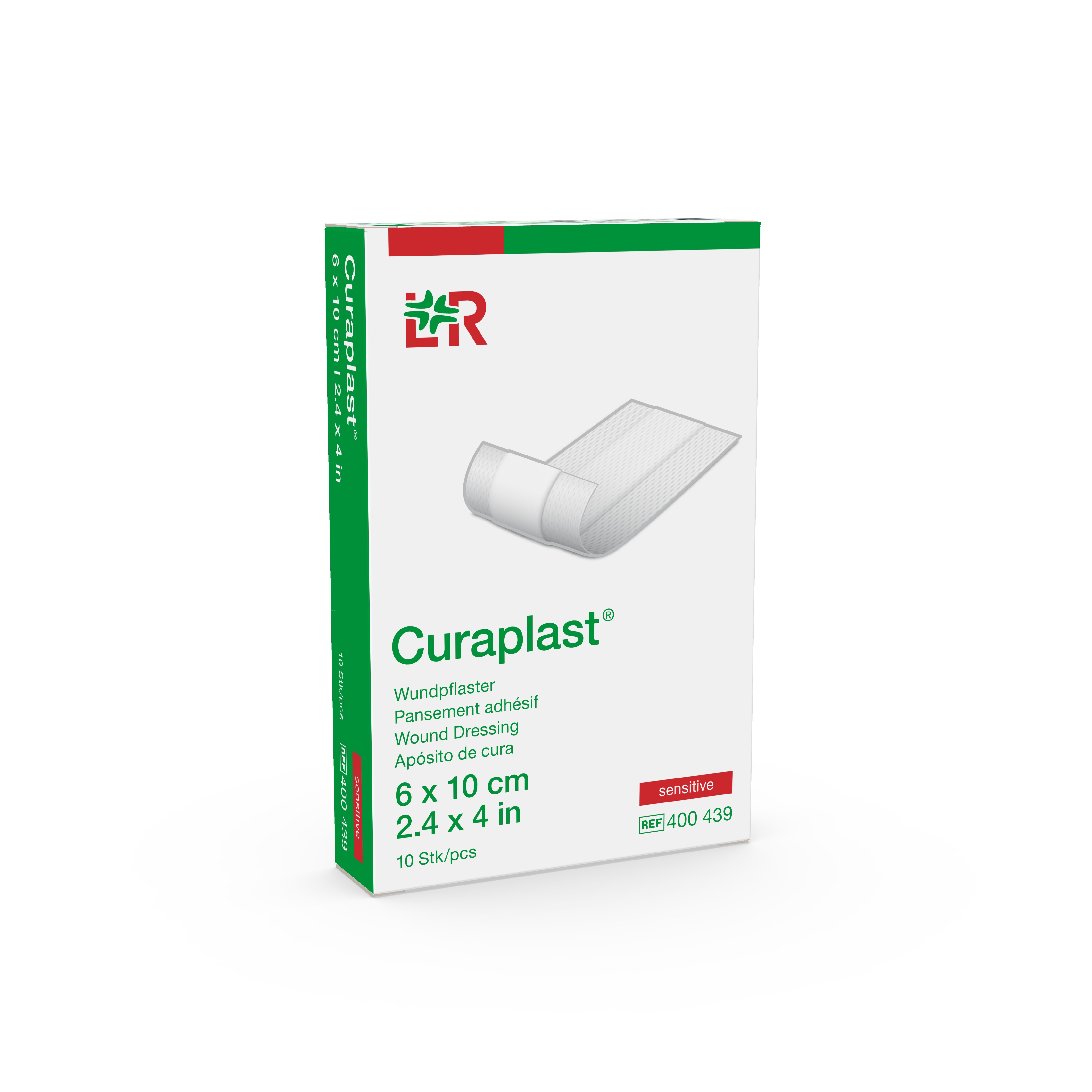 Lohmann & Rauscher International GmbH & Co. KG Curaplast sensitive Wundschnellverband 6cmx1m, 10 Abschnitte à 10cm - Bild 2