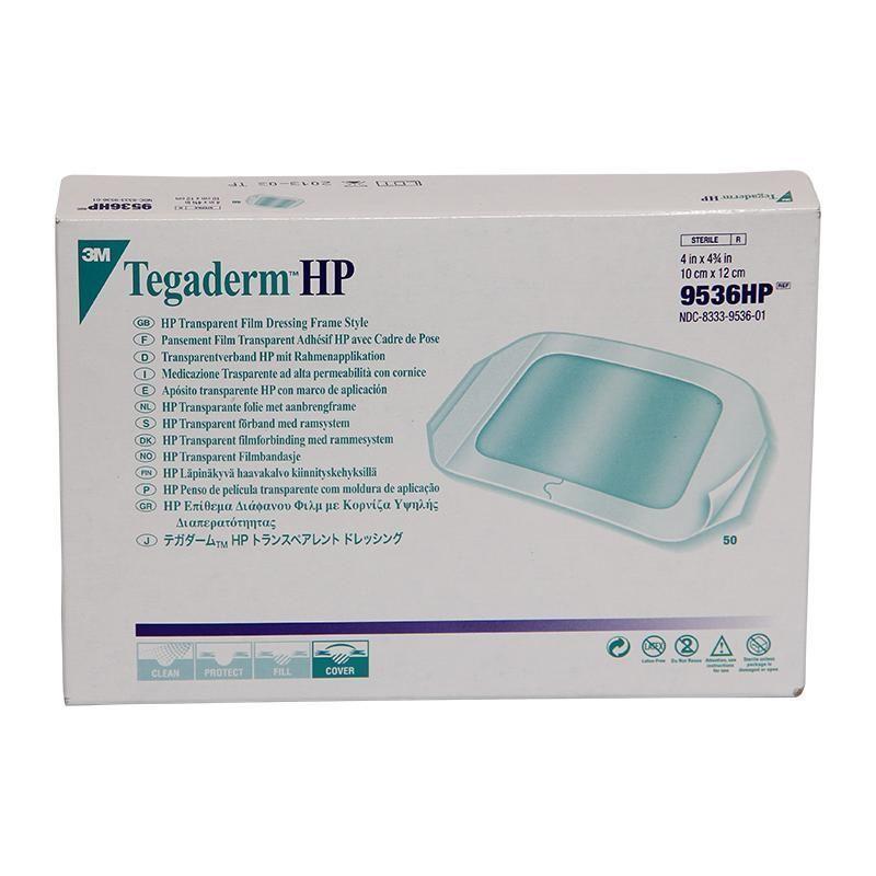 Tegaderm HP ster. Transparentverb. PK 50 10,0 x 12cm rechteckikg