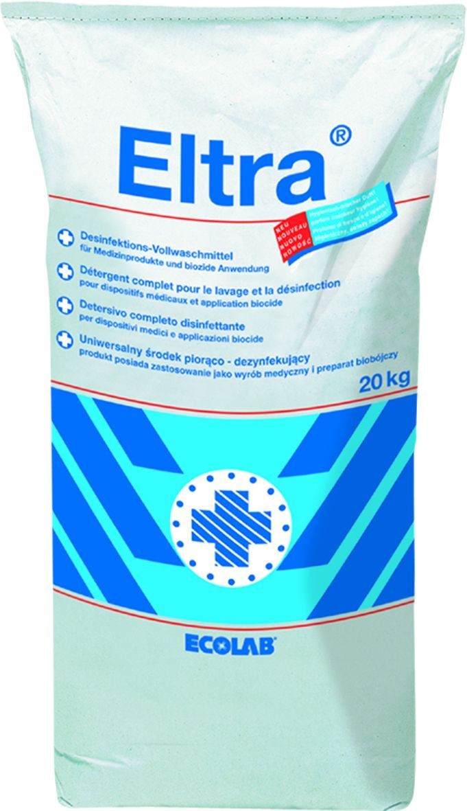 Eltra Waschmittel 20kg Papiersack Desinfektionsvollwaschmittel bei 60°C