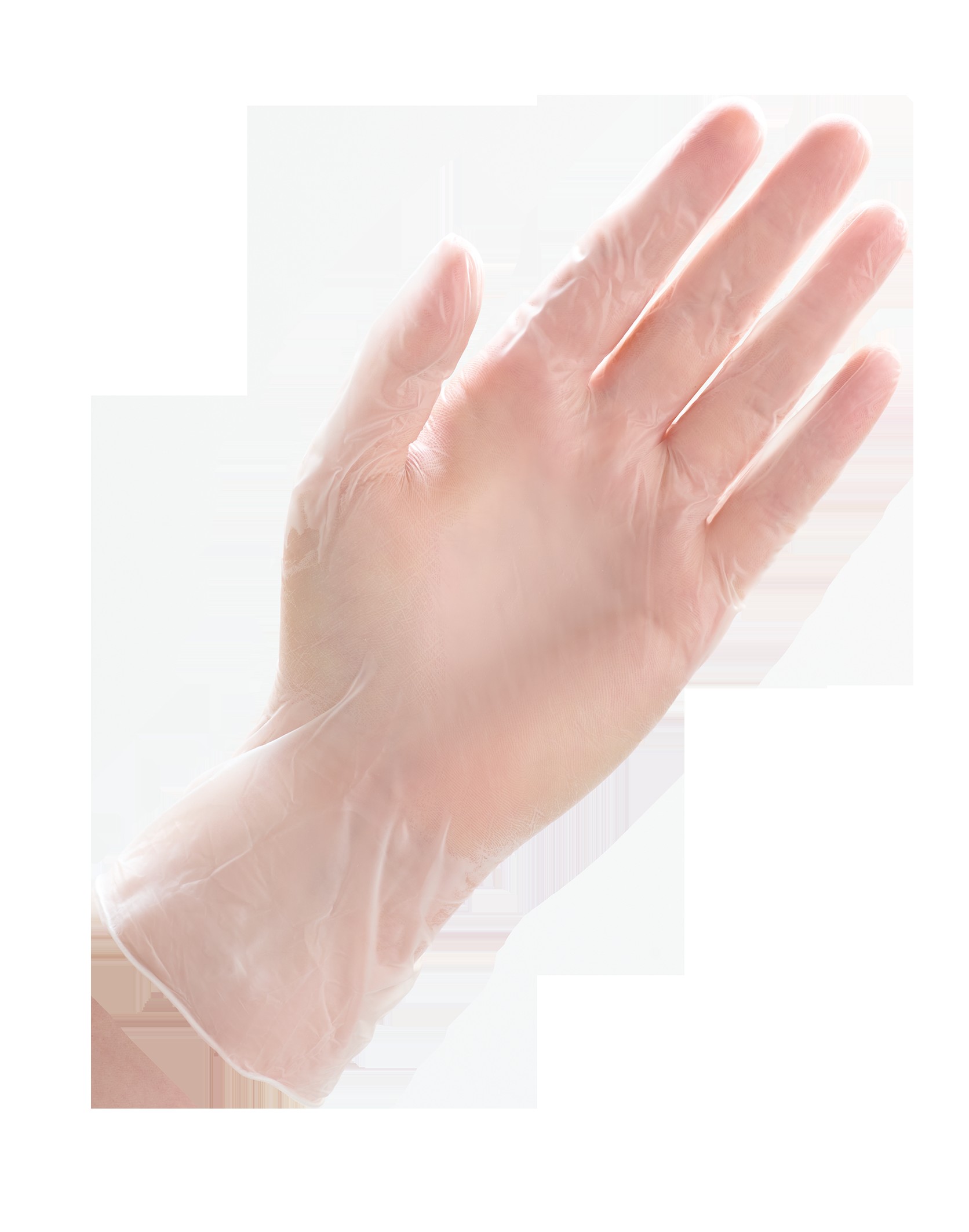 ANHUI INTCO MEDICAL PRODUCTS CO. LTD. Sentina Vinyl Untersuchungshandschuh, ungepudert, transparent, Gr. M, 100St - Bild 3