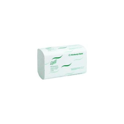 KIMBERLY-CLARK GMBH Scott Performance Handtücher Medium AP 15x212 1-lg. weiß 21,5x31,5cm