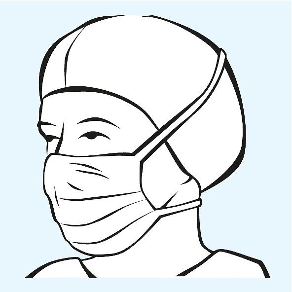 Foliodress mask Comfort senso grün AP 50 f. sehr sensible Haut