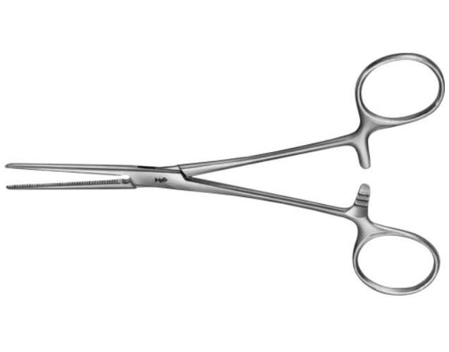 AESCULAP Arterienklemme Rochester-Pean 16,0cm gebogen, gerieft