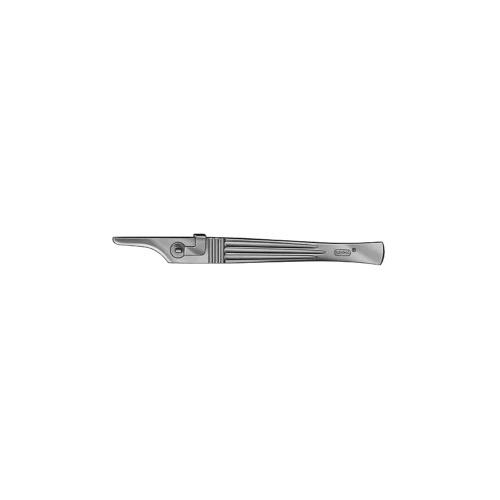 Bayha Skalpellgriff Fig.1 geriefte Oberfläche, 13cm lang