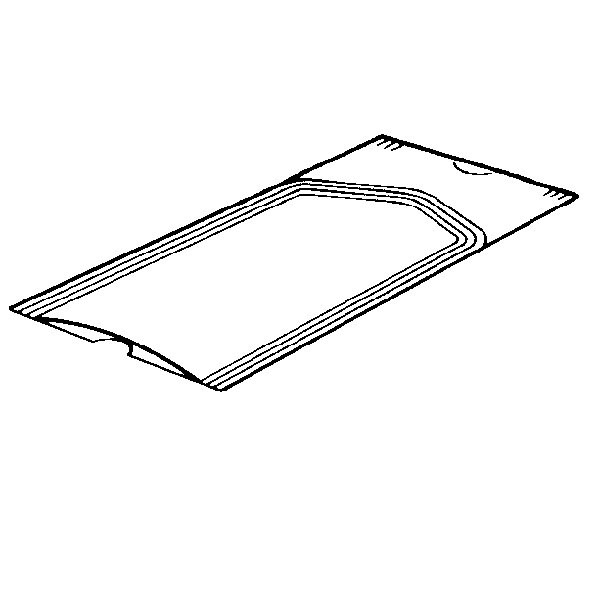 Fertige Sterilisationsbeutel 134°C AP 100 ohne Falte, 100x200mm