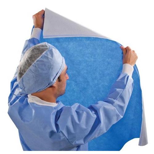 Halyard Health, Inc. Halyard Quick Chek H300 Sterivlies PK 144 76x76cm, blau/weiß