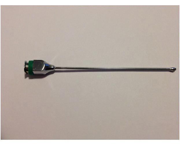 ClinaStar Einmal-Knopfkanüle gerade 8cm AP 40 Ø 1,2mm einzeln steril verpackt