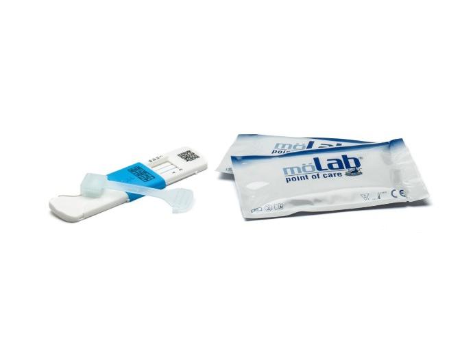 MÖLAB GMBH MöLab Simple Tracer 7-fach Speicheltest PK 10 f. Drogen-und Medikamentendiagn.