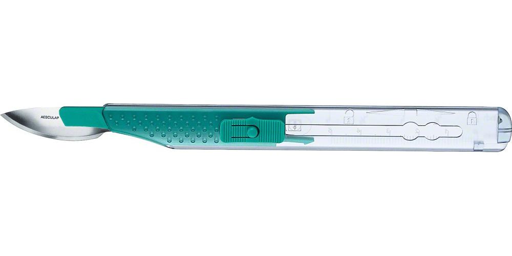 Aesculap Sicherheitsskalpell Fig. 24 PK 10 steril, Carbonstahl