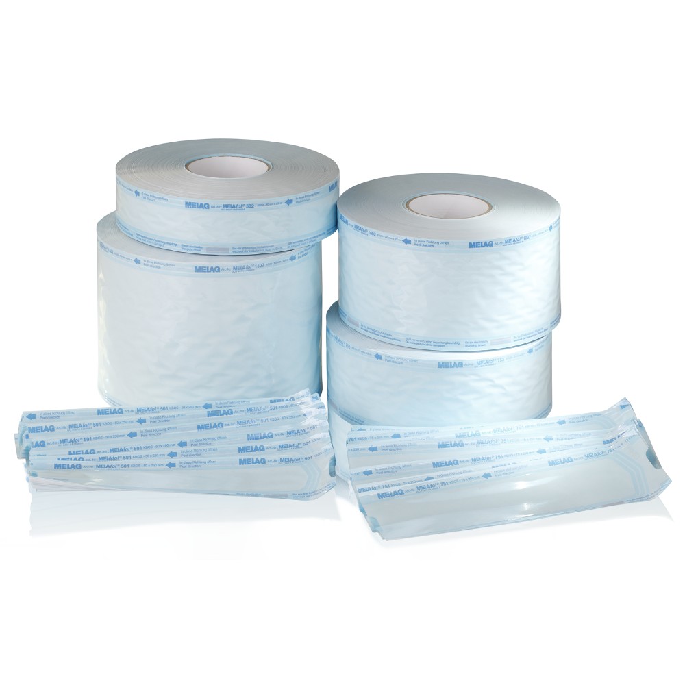 MELAfol 1001 10cmx25cm Beutel AP 1000 Sterilisierverpackung