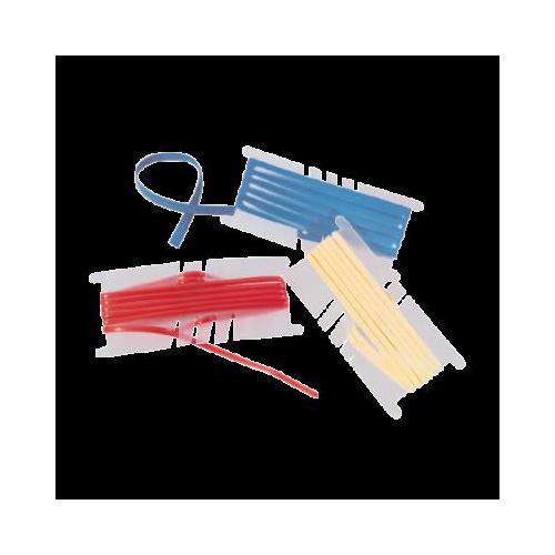 Mediloops Silikon-Gefäßschlingen steril AP 10x2 maxi 1,1 x 2,5mm, Arterien rot