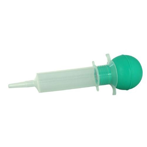 Scilo Ballon Spritze 60ml m.grünem Bulb PK 100 steril, 20cm