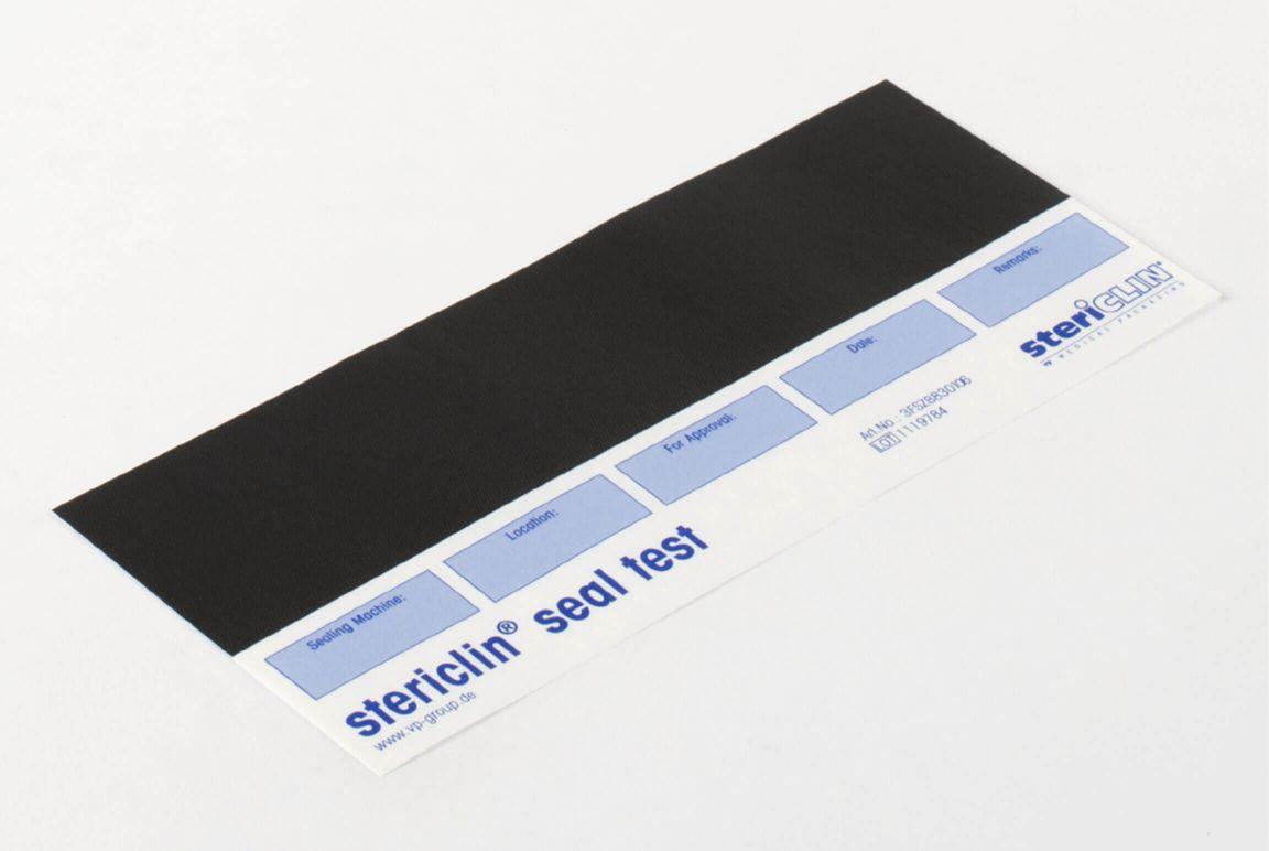 Vereinigte Papierwarenfabriken GmbH Stericlin Seal Test Papier AP 250 zur Kontrolle der Siegelnähte