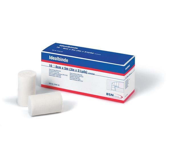 Idealbinde BSN 6cm x 5m AP 10 in Zellglas, mit VK