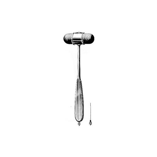 Perkussions/Reflexhammer nach Dejerine 20cm mit Nadel