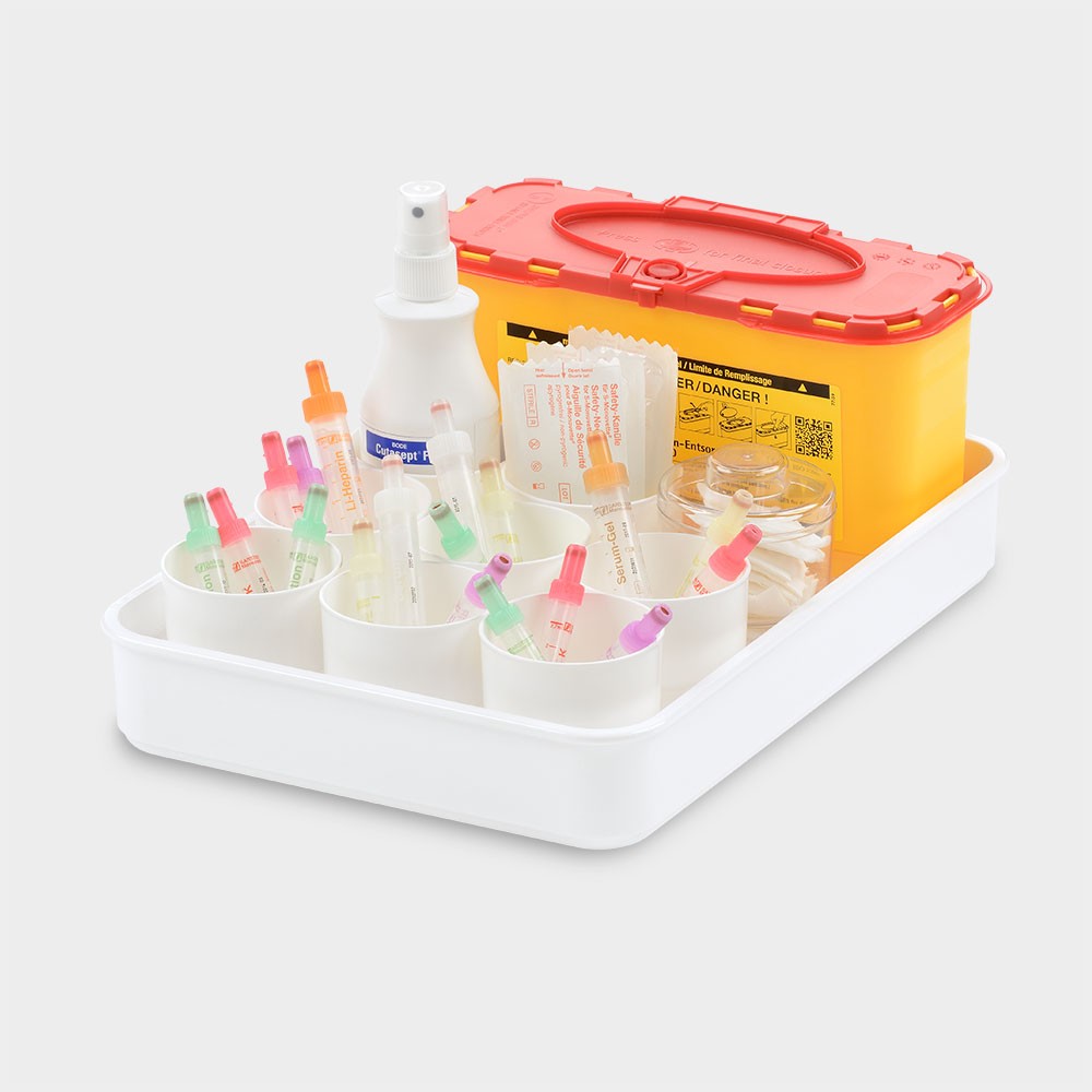 Melijekt Universal-Spritzentablett 9B-35/ERS mit Tablett-Einsatz