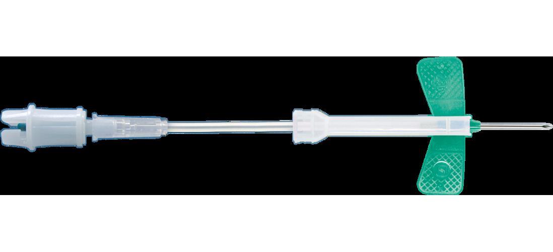 Sarstedt AG & Co. KG Safety-Multifly-Kanülen Nr.2 grün 21G AP 120 0,8x19mm, mit kurzem Schlauch