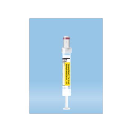 S-Monovette 3,1ml GlucoEXACT m. Etikett PK 50 66x11mm Citrat Fluorid