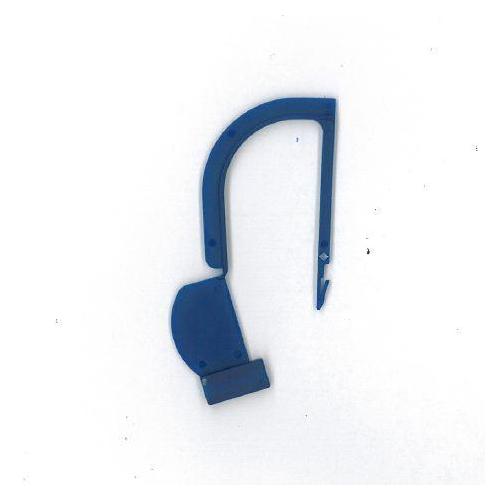 VEHU-MEDICAL Verschlussplomben f. Container blau AP 100 mit langem Schaft, o. Indikator