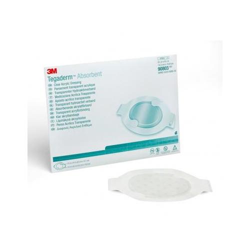 Tegaderm Absorbent oval 11,1x12,7cm AP 5 Hydroaktivverband