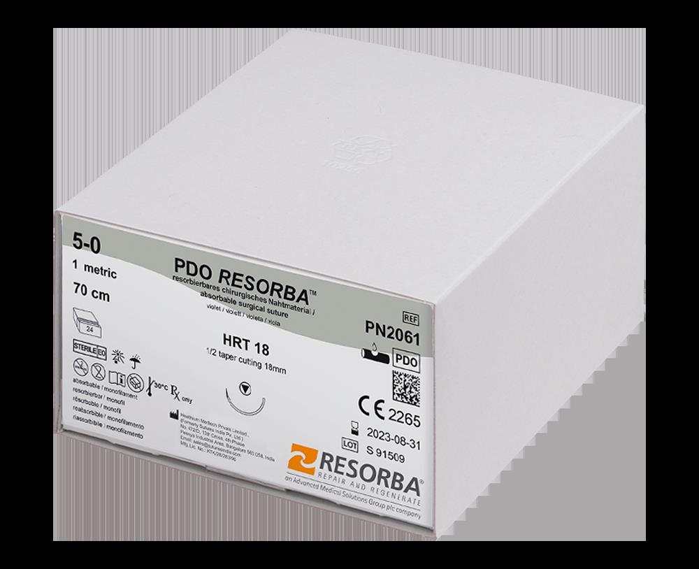 PDO Resorba 3/0 violett PN2031 PK 24 HRS 12 70cm