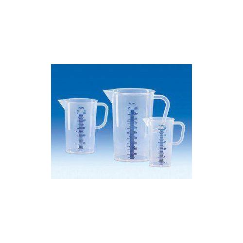 MEGRO Messbecher PP m. Henkel 50 ml: 2ml blau graduiert
