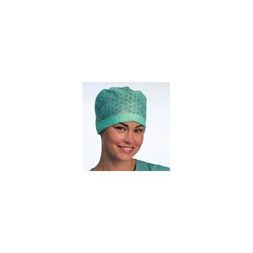 Barrier OP-Haube CHIC grün AP 100 Schwesternhaube, latexfrei