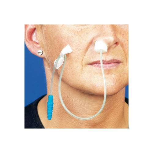 Sauerstoff-Katheter 40cm CH 14 AP 50 mit Kompresse