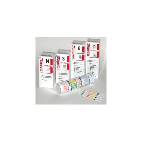 Meditrol 6 Urinteststreifen Blut PK 50 Protein, Gluc., pH, Nitrit