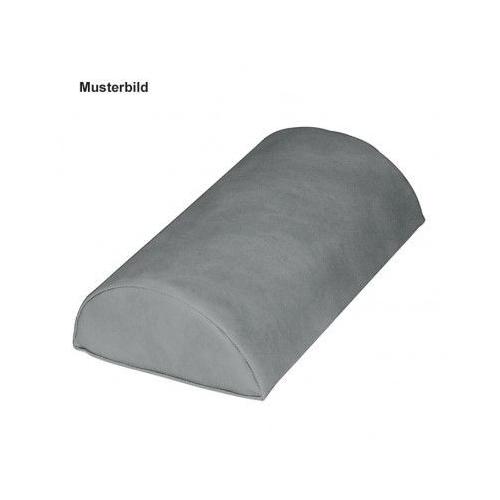 Halbrolle mit Kunstlederbezug blau 40x15x7,5cm
