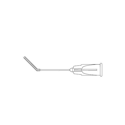 BVI Visitec Kapselpolierer Kanüle 27G AP 10 m. Silikonspitze 0,40x22mm, 45°