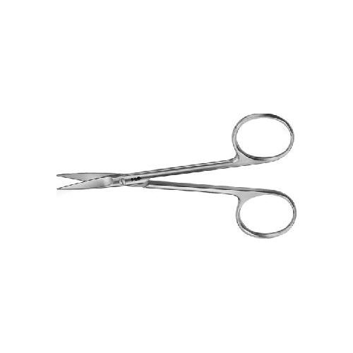 AESCULAP Iris- und Fadenschere 11,0cm gebogen sp/sp