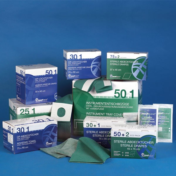 Mediware Abdecktücher 37x45cm AP 75 steril, 2-lagig