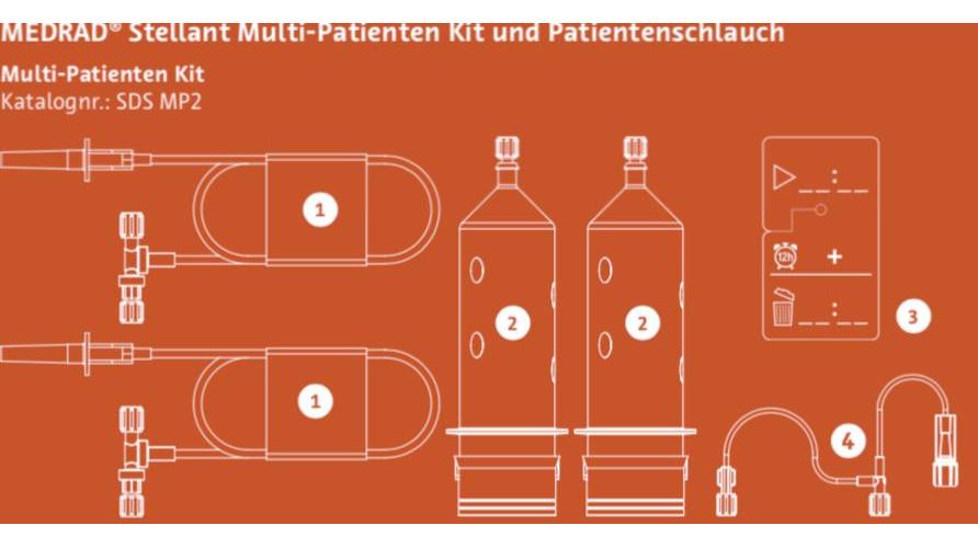 Medrad Stellant Multi-Patienten Kit PK 20 SDS MP2