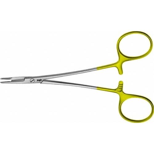 AESCULAP Durogrip-Nadelhalter Hartmetall 12,5cm 5 , glatt