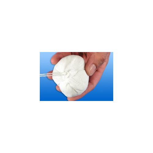 Nobacervix Mullwatte 4 cm rund AP 10 Mull-Watte-Tampon