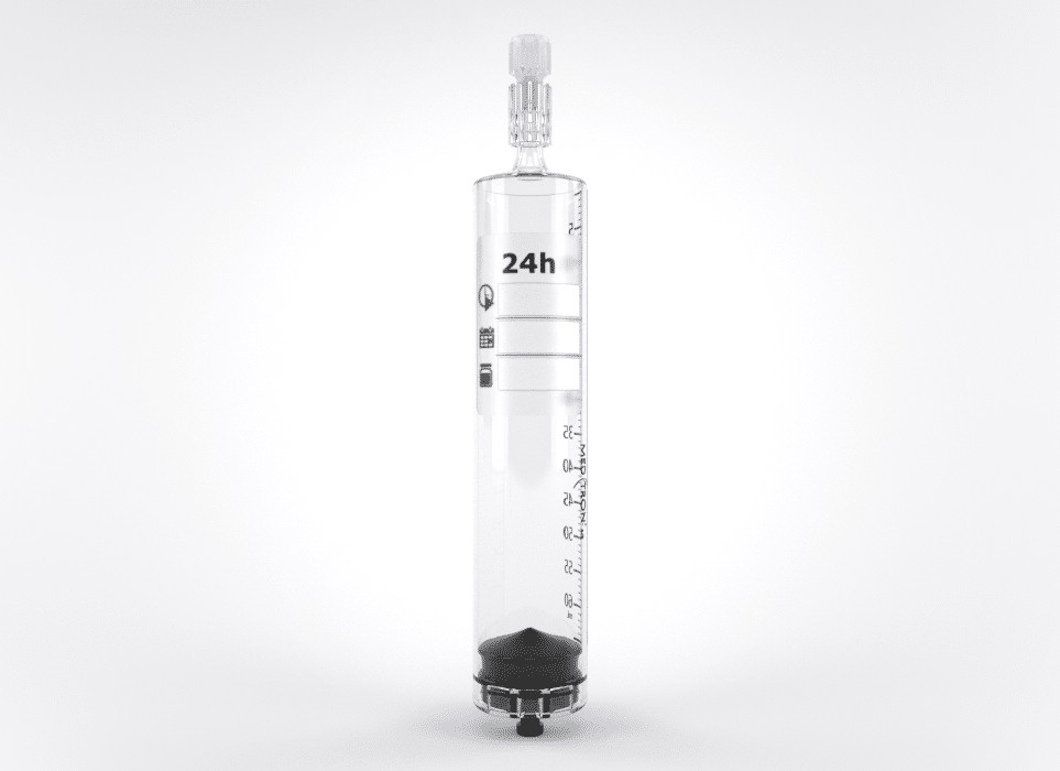 MEDTRON AG Day Safe Spritze 65 (24h) 65ml PK 50 21 bar/305 psi