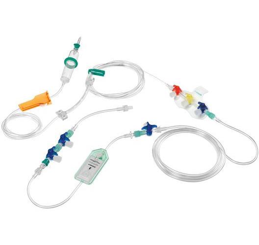 Intrafix SafeSet m. Dreiwegehahn AP 100 Discofix C, 180cm + 15cm
